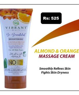 Vibrant Beauty Almond & Orange Massage Cream 150ML
