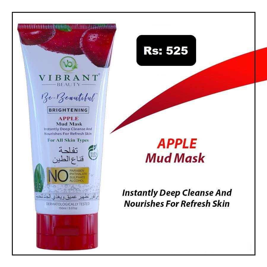 Vibrant Beauty Apple Mud Mask 150ML