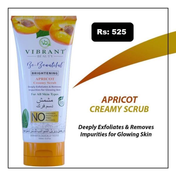 Vibrant Beauty Apricot Creamy Scrub 150ML
