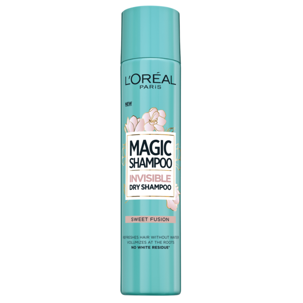 L'Oreal Paris Magic Shampoo Sweet Fusion Invisible Dry Shampoo, 200ml