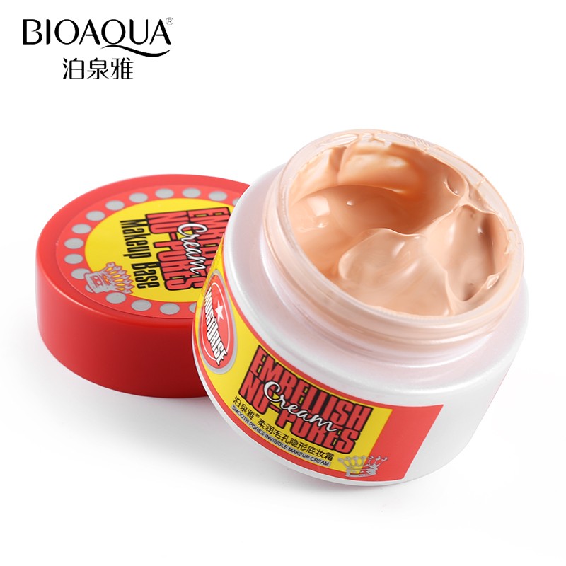 BIOAQUA Brand Invisible Pores Base Foundation Cream Makeup Embellish Coverage