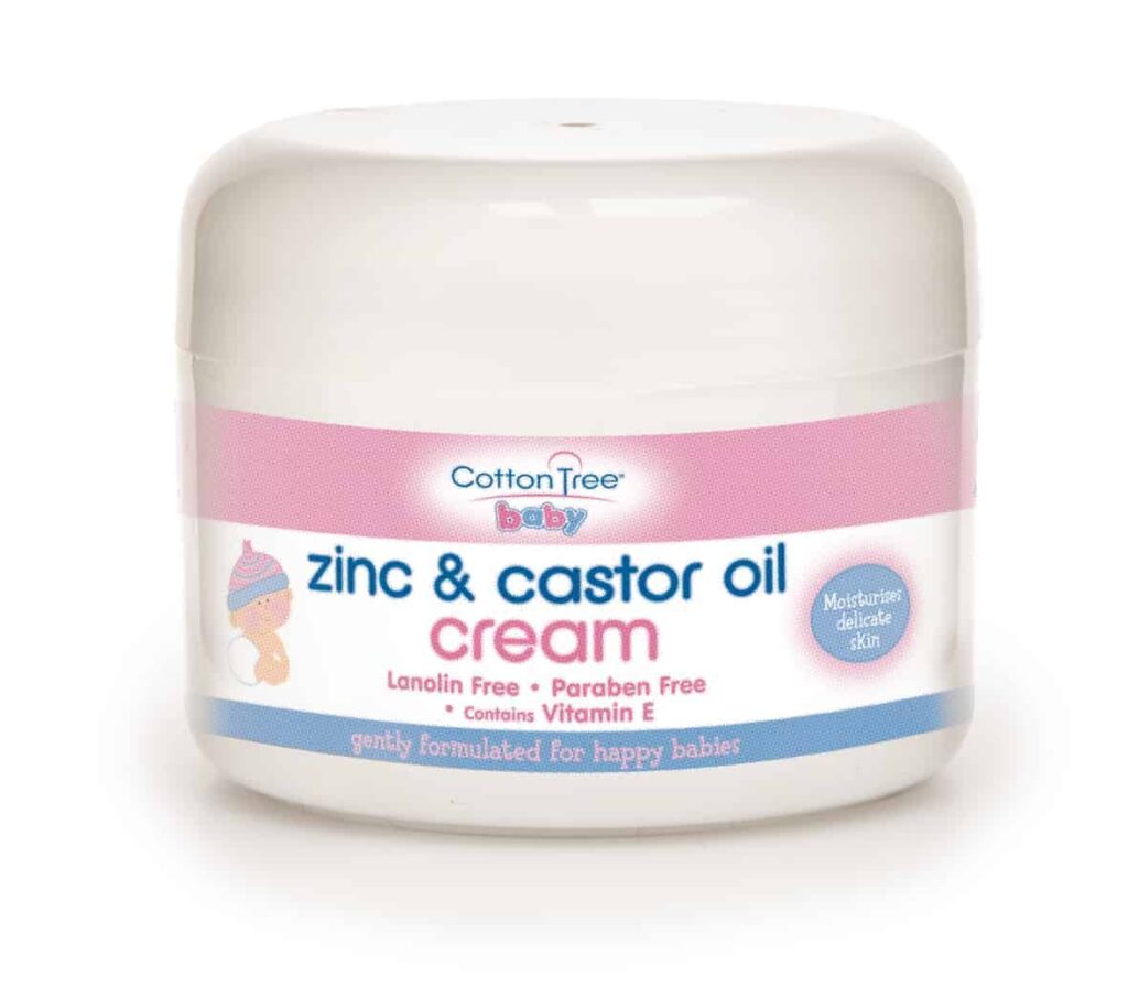 Cotton Tree Baby Zinc And Castor Oil Cream 200ml