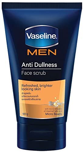 Vaseline Men Anti Dullness Face Scrub Face Wash 100g