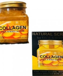 Wokali Collagen Natural Scrub for Face & Body