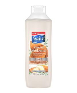 Suave Essentials 2 In 1 Shampoo + Conditioner Almond Verbena 877ml