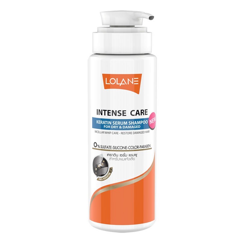 Intense Care Keratin Serum Shampoo Dry & Damaged 400ml