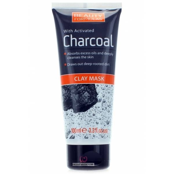 Beauty Formulas Charcoal Clay Mask 100ML