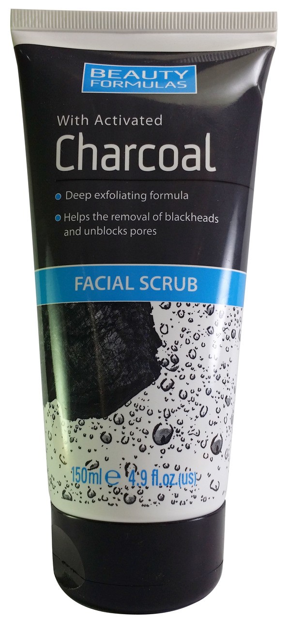 Beauty Formulas Charcoal Facial Scrub 150ML