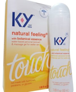 KY Natural Feeling Water Based Personal Lubricant & Massage Gel 50ml