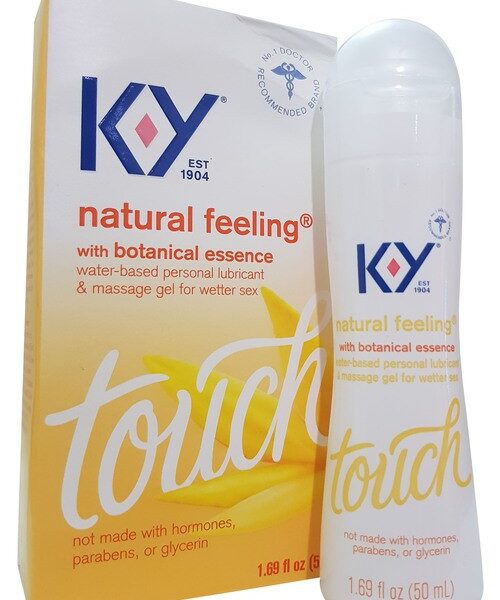 KY Natural Feeling Water Based Personal Lubricant & Massage Gel 50ml