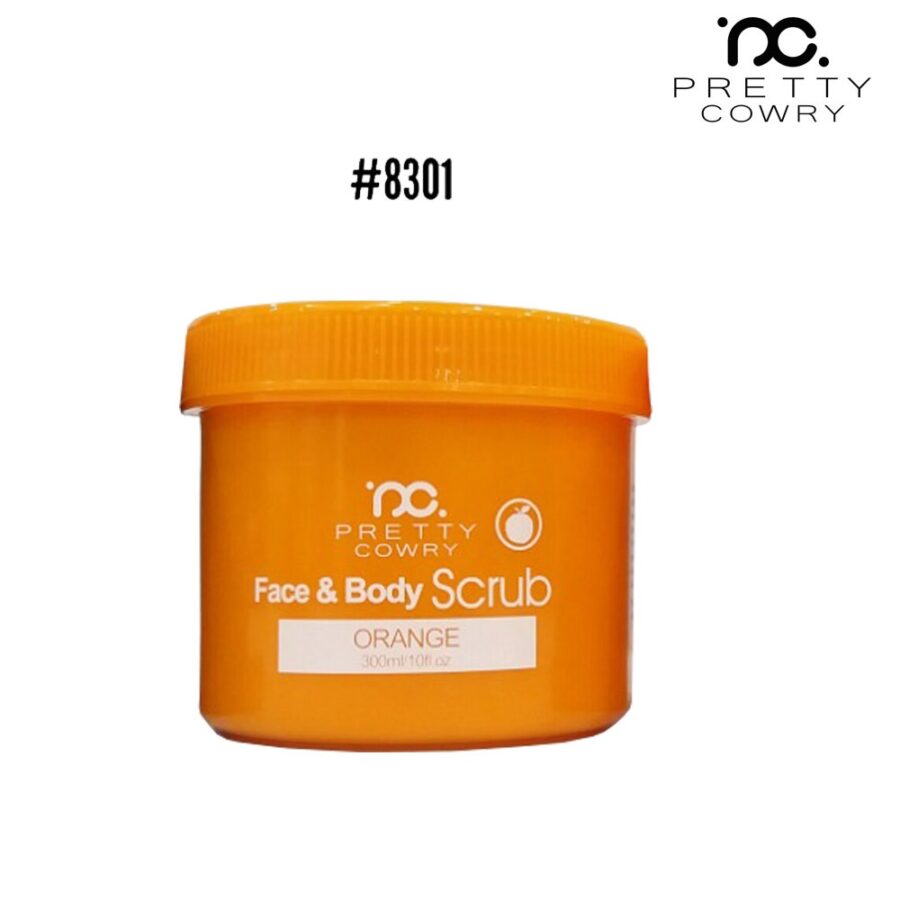 Original Pretty Cowry Face & Body Scrub Orange – 300 ml