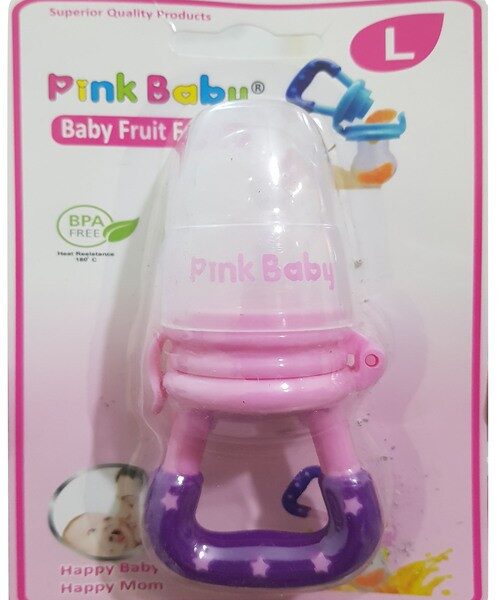 Pink Baby Fruit Feeder -Large (FF-210)
