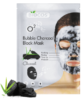 Biocos Bubble Charcoal Black Mask