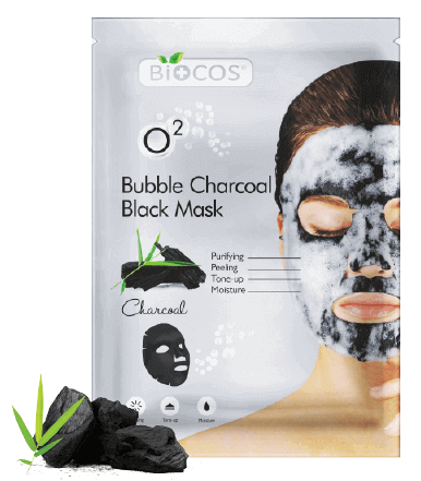 Biocos Bubble Charcoal Black Mask
