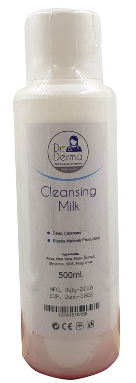 Dr. Derma Whitening Cleansing Milk 500ml