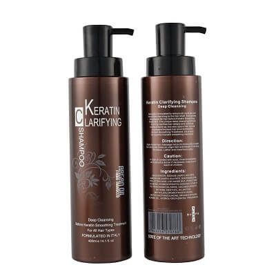 Argan Oil Keratin Clarifying Deep Cleansing Shampoo 400ml
