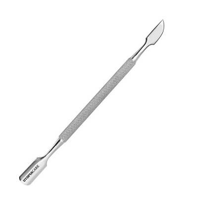 Cuticle Pusher and Cutter Stainless Steel Remover Durable Manicure and Pedicure