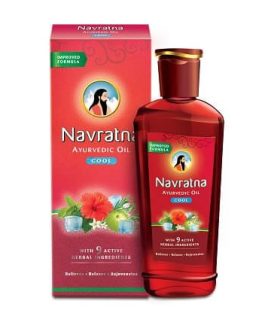 Himani Navratna Herbal Cool Hair Oil (India) - 100 ml