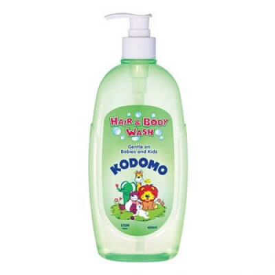 Kodomo Hair & Body Wash Lion 400ML