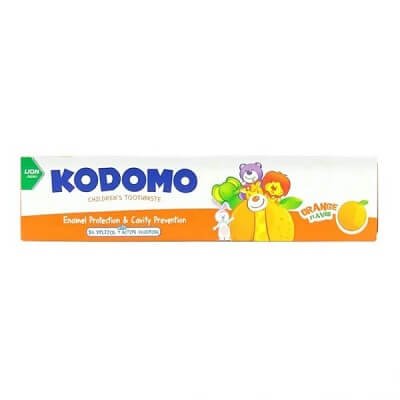 Kodomo Orange Toothpaste Lion 80gms