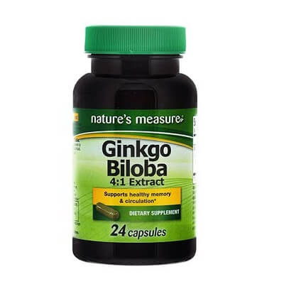 Nature’s Measure Ginkgo Biloba 24 Tablets