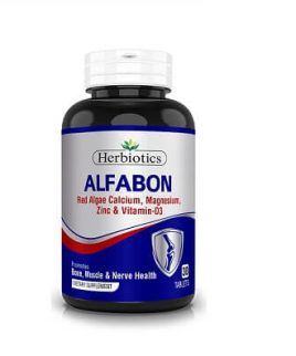 Herbiotics ALFABON -30 Tablets (Promotes Bone, Muscle & Nerve Health)
