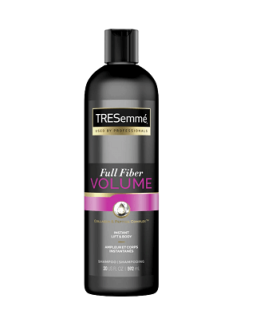 TRESemmé Fiber Full Fiber Volume shampoo & conditioner system, with Collagen & Peptide Complex, is designed to deliver lightweight hydration and enhanced grip to give your hair instant lift & body This volume-enhancing shampoo for hair forms bonds between hair fibers to create extra volume and give lasting grip without weighing down hair Experience salon-quality volumizing hair products at home with the TRESemmé Fiber Full Fiber Volume collection Formulated with Collagen & Peptide Complex, this hair shampoo and conditioner provide lightweight hydration for instant lift and body Get long-lasting buildable volume with this shampoo and conditioner hair treatment system designed to give your hair volume