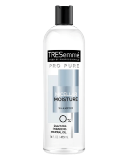 TRESemmé Pro Pure Micellar Moisture Sulfate-Free Shampoo for Dry Hair - 473ml Buy online in Pakistan on Saloni.pk TRESemmé Pro Pure Micellar Moisture Sulfate-Free Shampoo for Dry Hair - 473ml Buy online in Pakistan on Saloni.pk TreSemme TRESemmé Pro Pure Micellar Moisture Sulfate-Free Shampoo for Dry Hair - 473ml