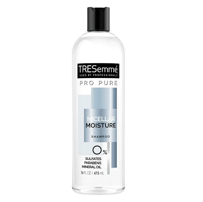TRESemmé Pro Pure Micellar Moisture Sulfate-Free Shampoo for Dry Hair - 473ml Buy online in Pakistan on Saloni.pk TRESemmé Pro Pure Micellar Moisture Sulfate-Free Shampoo for Dry Hair - 473ml Buy online in Pakistan on Saloni.pk TreSemme TRESemmé Pro Pure Micellar Moisture Sulfate-Free Shampoo for Dry Hair - 473ml