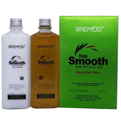 Bremod Top Smooth Black Hair Oil 2pcs 500ml