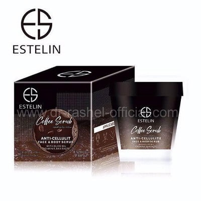 Estelin Coffee Scrub Anti Cellulite Face & Body Scrub