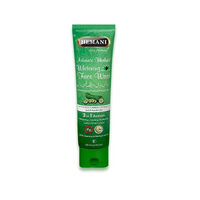 Hemani Advance Herbal Whitening Face Wash With Cucumber Extract