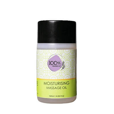 Buy 100% Wellness Moisturising Massage Oil 120ml at Manmohni
