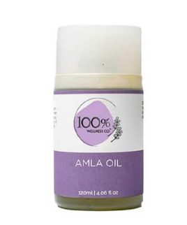 Buy 100% Wellness Natural Amla Oil - 120ml at Manmohni