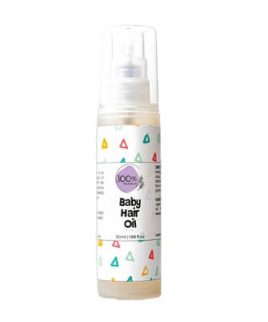 Buy 100% Wellness Natural Baby Hair Oil - 50ml at Manmohni