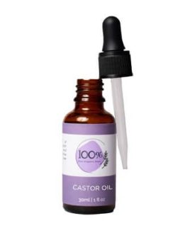 Buy 100% Wellness Raw Organic Castor Oil - 30ml at Manmohni