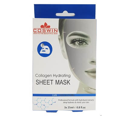 Buy Coswin Collagen Hydrating Skin Soothing Sheet Mask (3 Sachets)