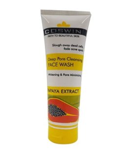 Coswin Deep Pore Cleansing Face Wash with Papaya Extract 100ml