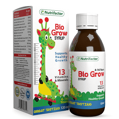 Nutrifactor Bio Grow Children's Syrup 120 ML