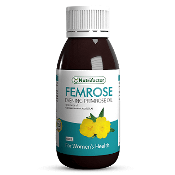 Buy Nutrifactor Femrose Evening Primrose Oil 60ML at Manmohni
