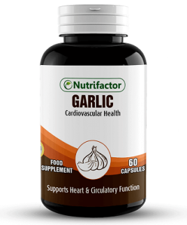 Buy Nutrifactor Garlic 300mg 60 Capsules at Manmohni Health And Beauty Supply