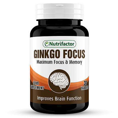 Buy Nutrifactor Ginkgo Focus Maximum Focus & Memory 30 Capsules at Manmohni