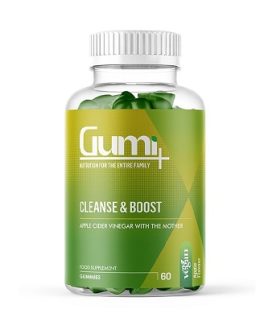 Buy Online Gumi Plus Cleanse And Boost Apple Cider Vinegar 60 Cap Supplement 60 Tablet in Pakistan at Manmohni