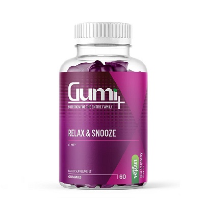 Gumi Plus Relaxe & Snooze 5-HTP Supplement 60 Tablet 