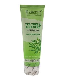 Cute Plus Tea Tree & Aloe Vera Skin Polish Brightening Skin 100ml in Pakistan at Manmohni