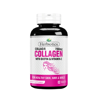 Herbiotics Collagix ( Collagen 750mg )- 30 Tablets