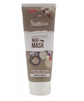Saffron Deep Pore Cleansnig Powerful Facial Whitening Mud Mask 200g