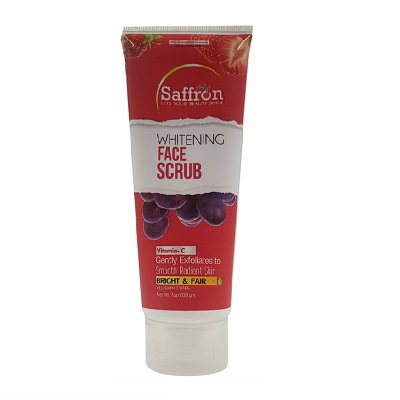 Saffron Whitening Face Scrub With Vitamin-C 200g