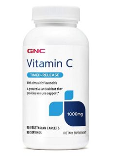 GNC Vitamin C Timed Release 1000mg 90 CT buy online in pakistan at Manmohni