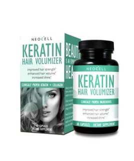 NeoCell Keratin Hair Volumizer Dietary Supplement 60 Tablets